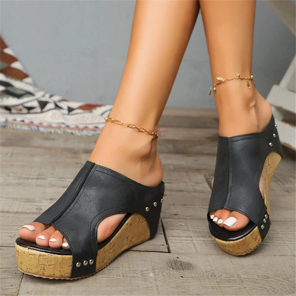 Sandales Chic à Plateforme