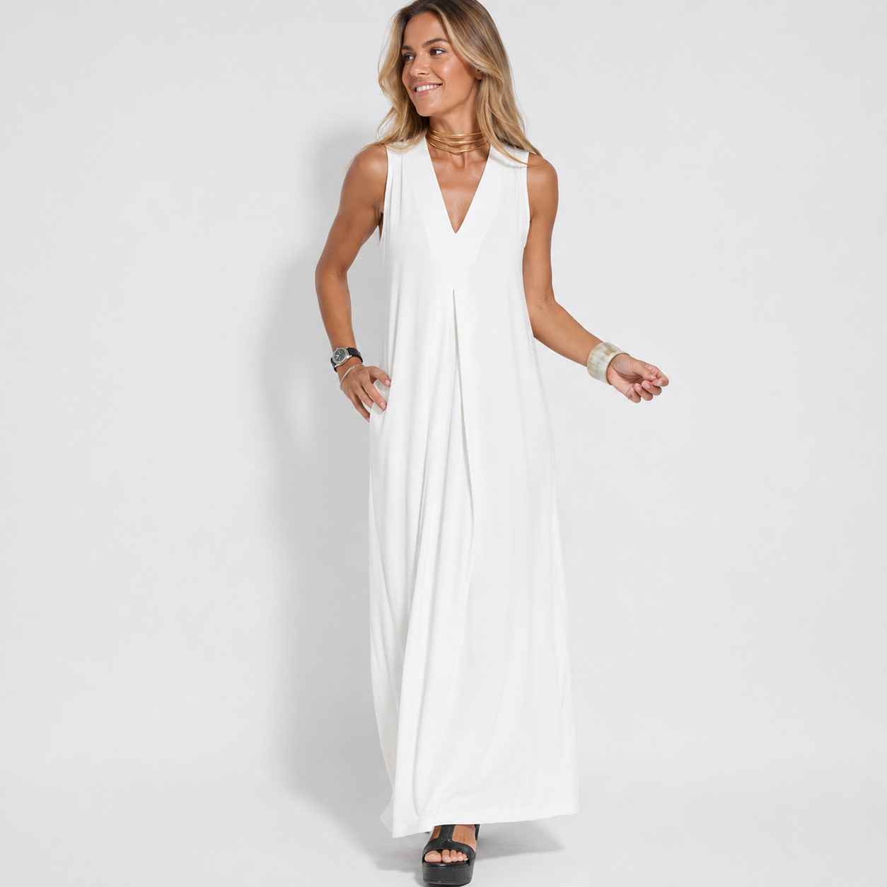 Robe Longue Élégante Femme