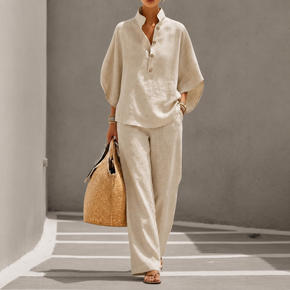 Ensemble Chic Femme Manches Courtes