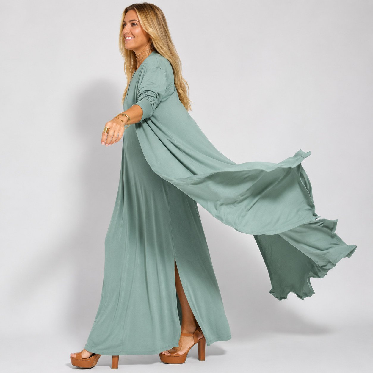 Robe Longue Élégante Femme