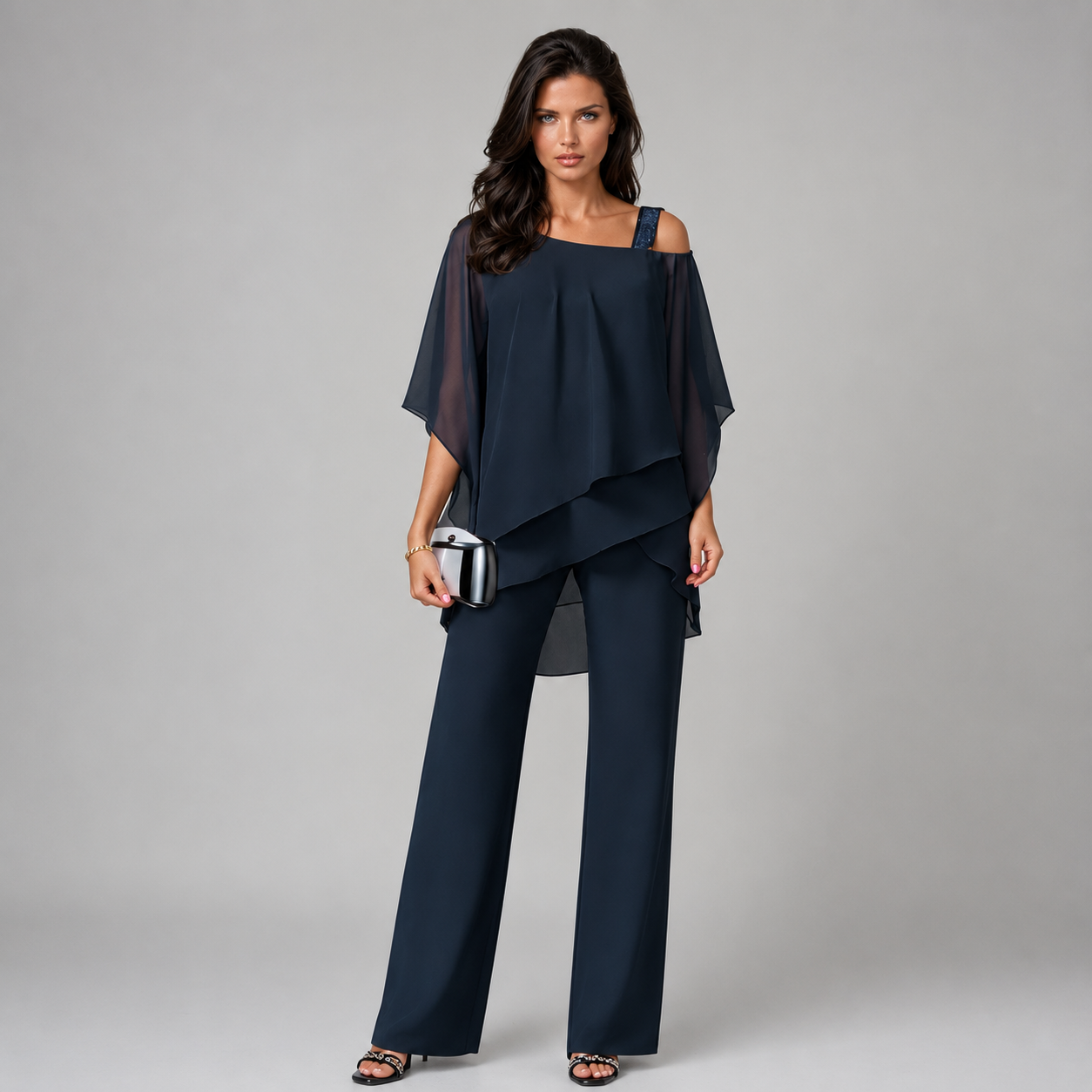 Tenue Élégante Légère Fluide Deux Pièces