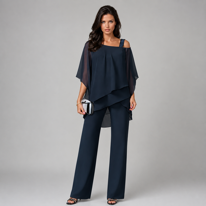 Tenue Élégante Légère Fluide Deux Pièces