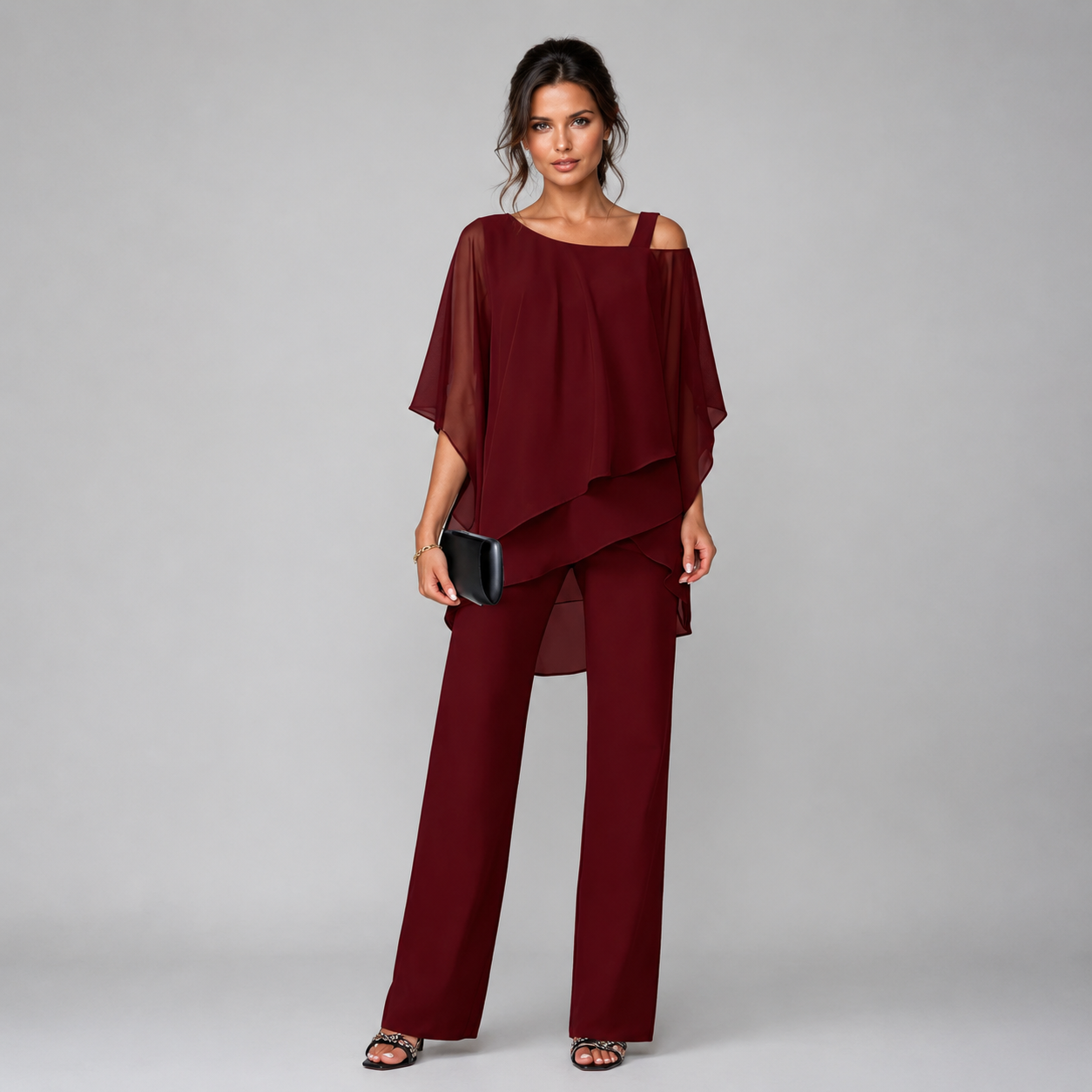 Tenue Élégante Légère Fluide Deux Pièces
