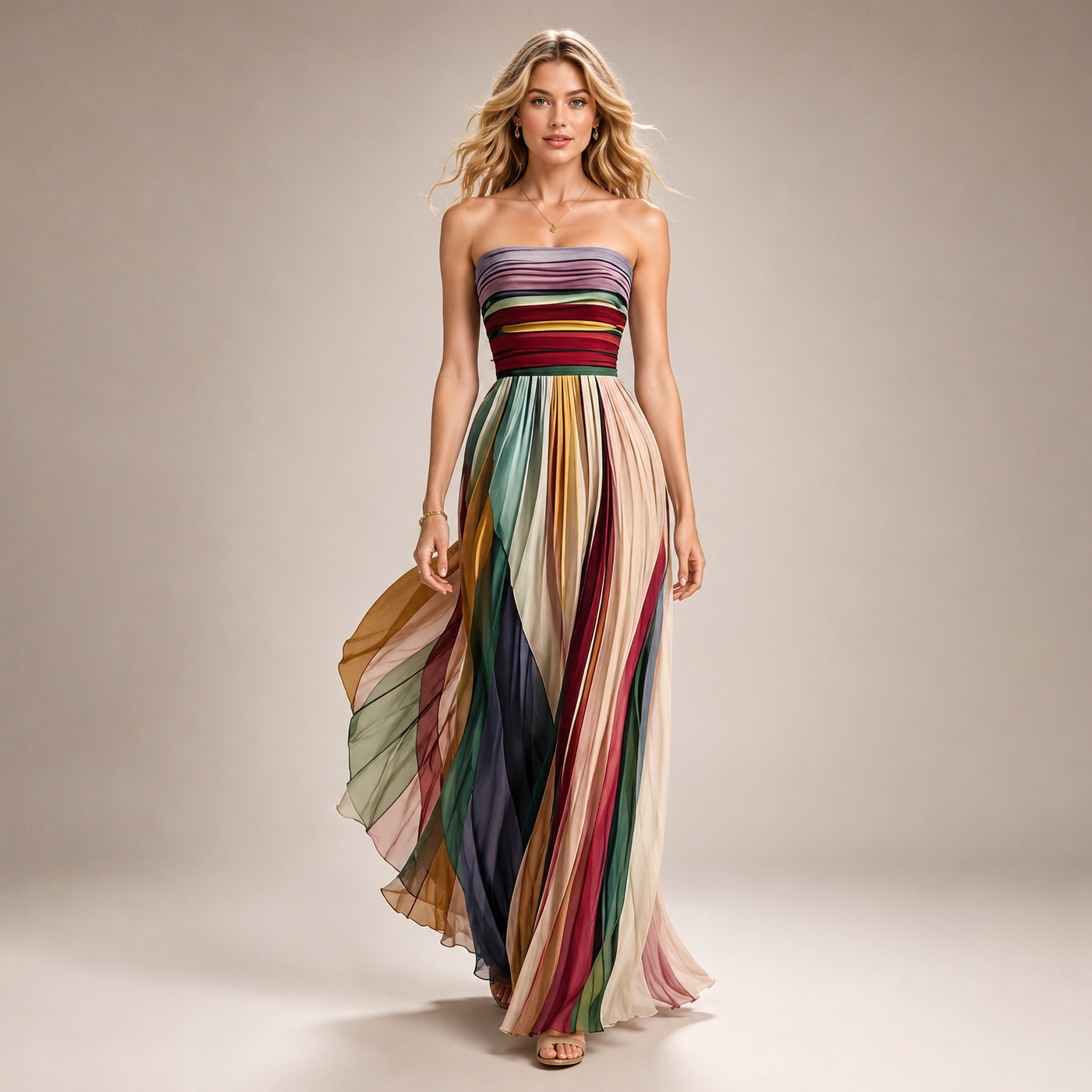 Robe Longue Dos Nu Élégante
