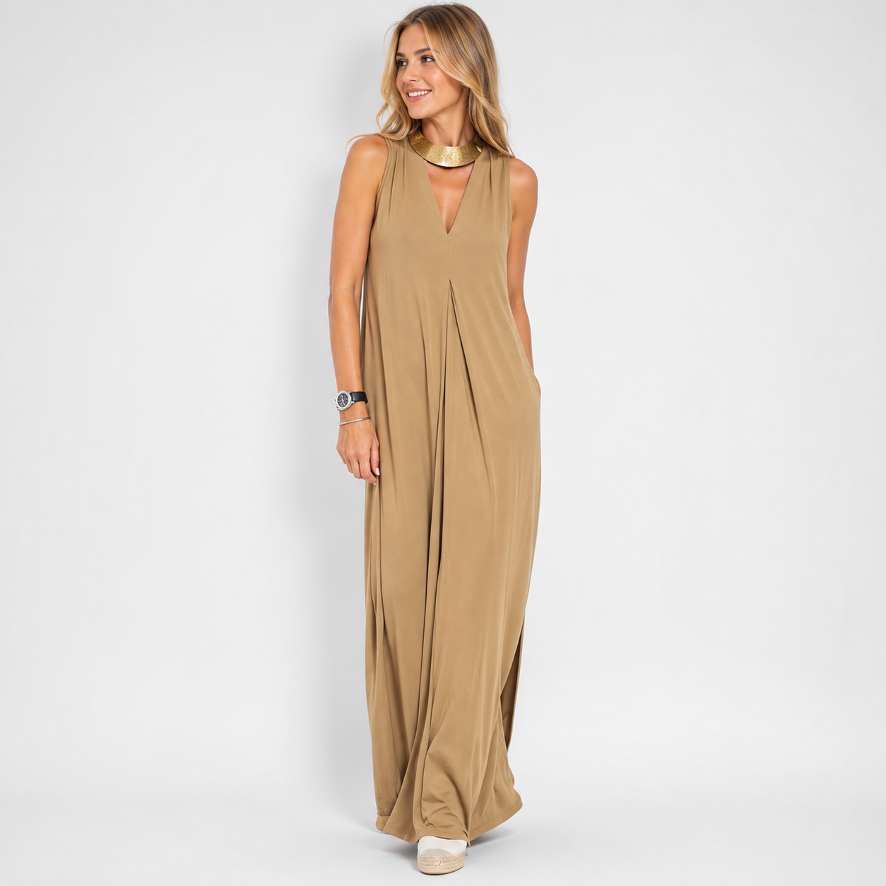 Robe Longue Élégante Femme