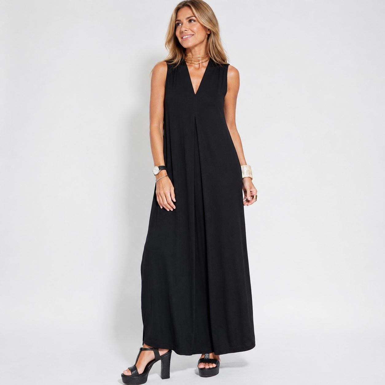 Robe Longue Élégante Femme
