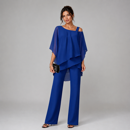 Tenue Élégante Légère Fluide Deux Pièces