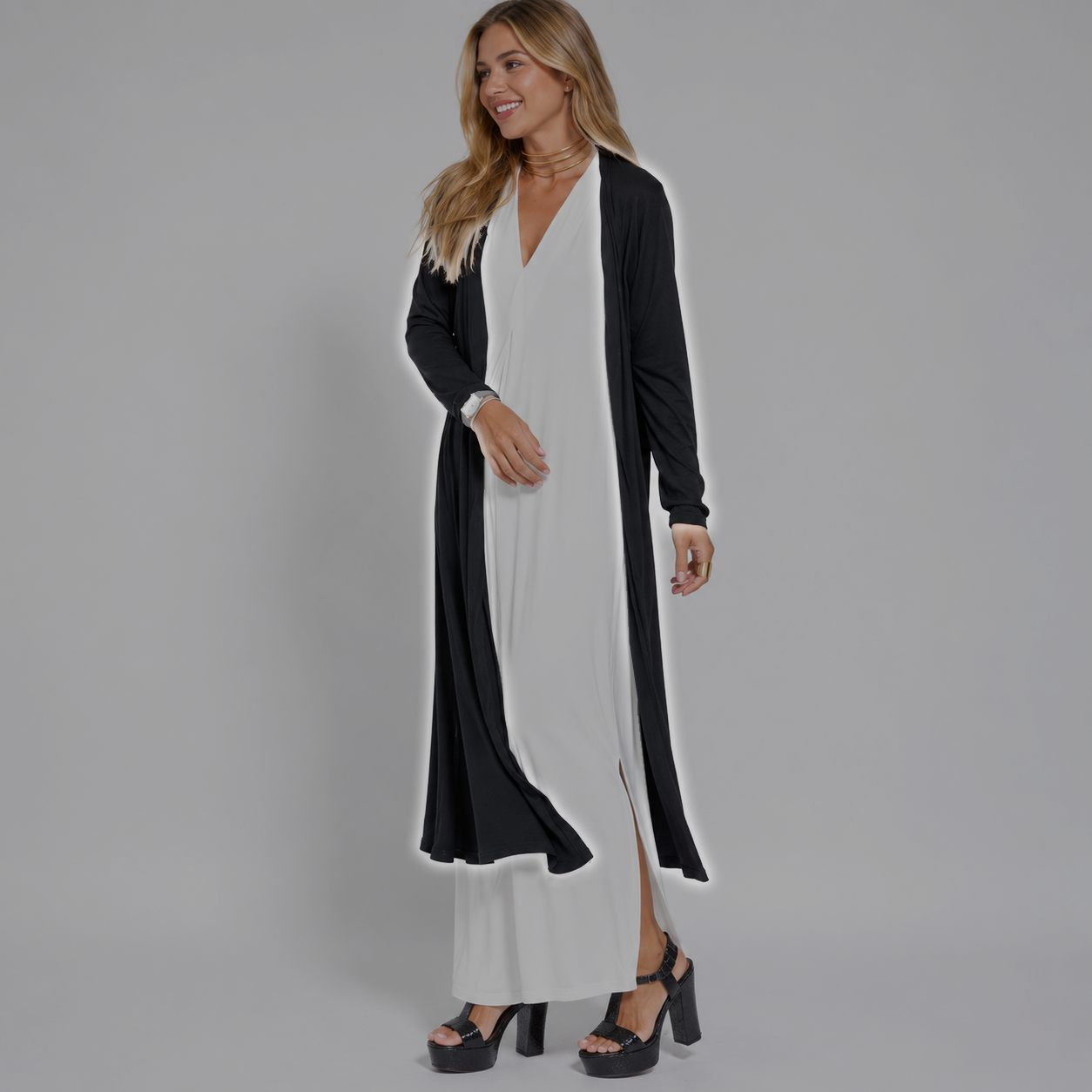 Robe Longue Élégante Femme