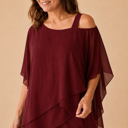 Ensemble, Tenue Élégante Légère Fluide Deux Pièces