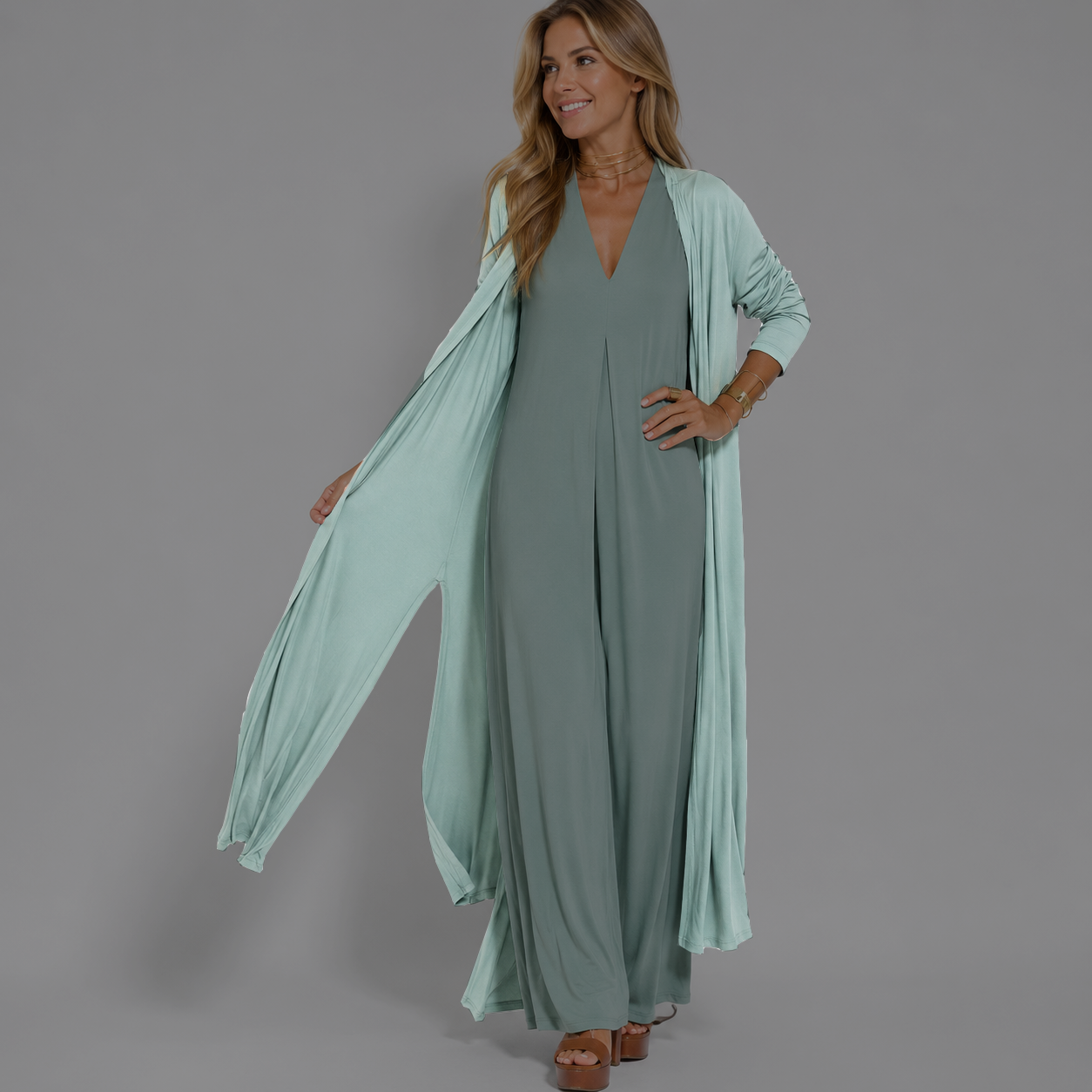 Robe Longue Élégante Femme