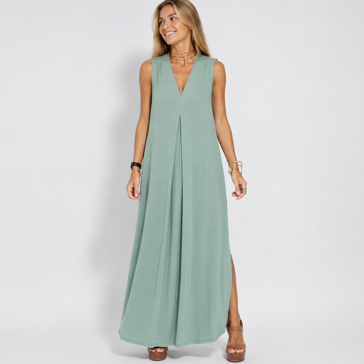 Robe Longue Élégante Femme